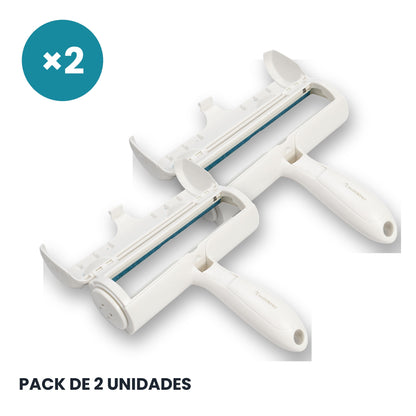 Pelusso — Cepillo quitapelos reutilizable para sofá, ropa y coche