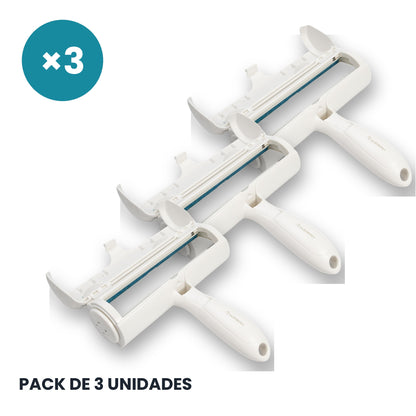 Pelusso — Cepillo quitapelos reutilizable para sofá, ropa y coche